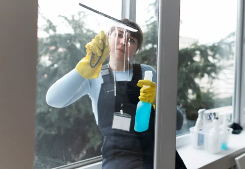Nettoyage de vitres intérieures et extérieures à Cateri